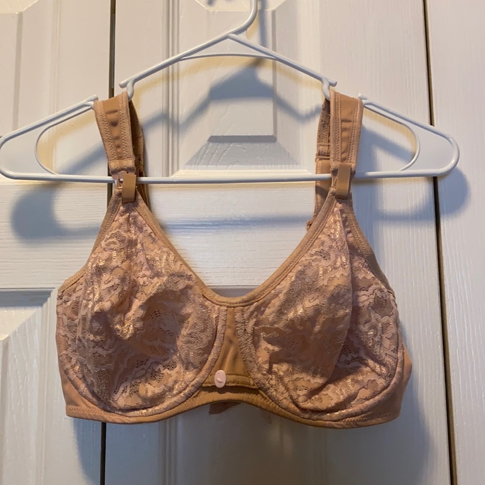 32 F underwire nude nursing bra, Anita